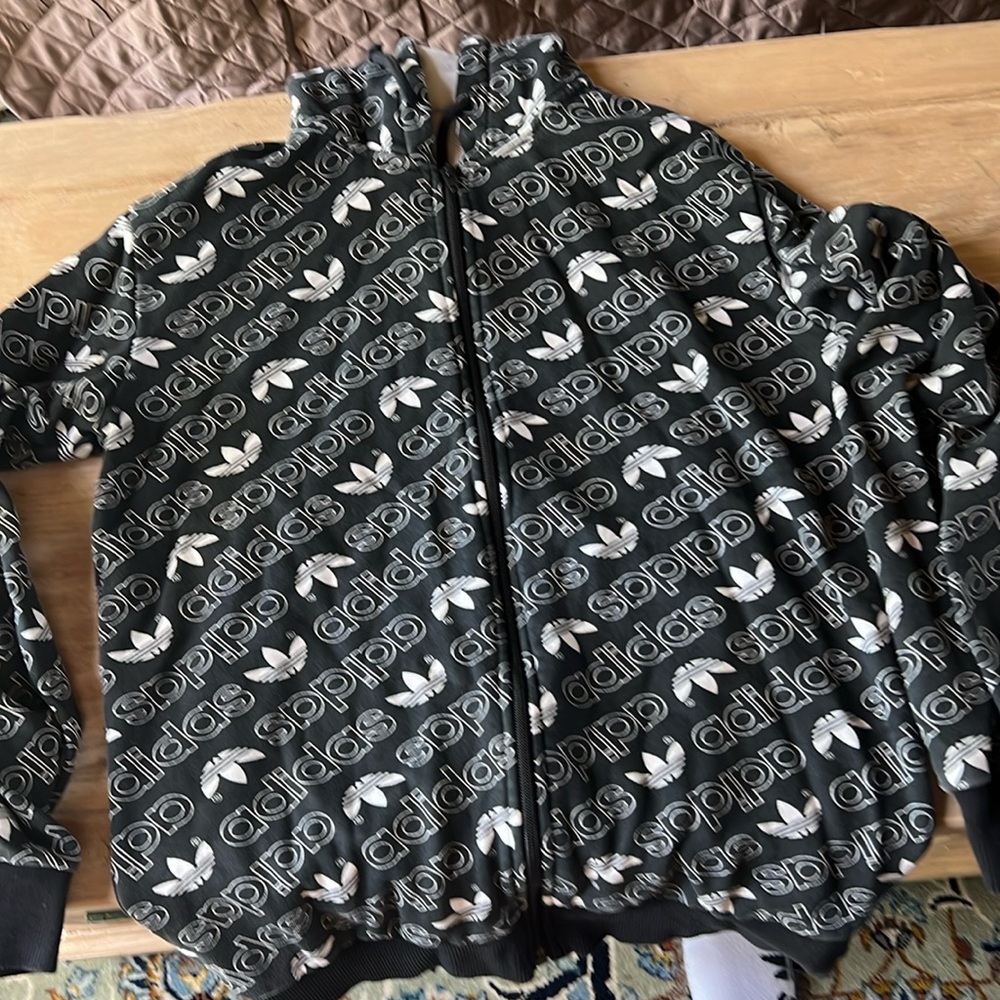 Adidas logo jacket